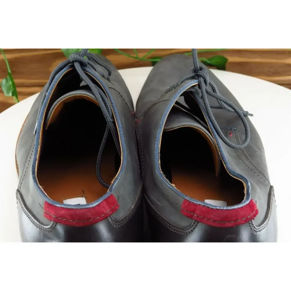 Steve Madden Shoes Sz 10.5 M Gray Derby‎ Oxfords Leather Men